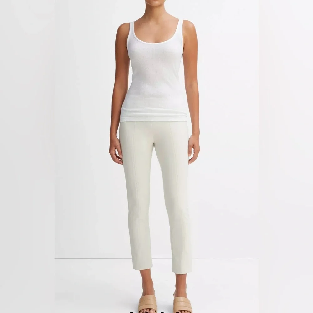 Vince Stitch Front Seam Ponte Legging - Picture 4 of 9